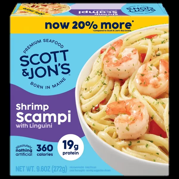 Scampi Pasta Bowl Frozen Meal